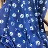 Estilo Étnico Impresión Digital Directa Tela Efecto Tie-Dye Tradicional Hecho a Mano Mantel para Mesa Manteles Individuales para Té Tela para Ropa Cheongsam