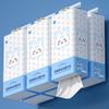 Toalla de papel colgante con diseño de gato azul, asequible, caja entera, servilletas para el hogar, papel higiénico de cocina, papel higiénico