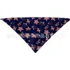Fornecimento Transfronteiriço de Toalhas de Baba para Pets, Babadores para Gatos e Cachorros, Bandanas Triangulares para Pets, Toalhas de Baba para Cachorros, Gatos