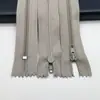 Zíper direto de fábrica cor 3# nylon cauda fechada zíper braguilha calças zíper cauda fechada bagagem travesseiro zíper autotravante
