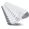 Calcetines Deportivos para Correr de Hombre Amazon Transfronterizos Transpirables, que Absorben la Humedad y el Sudor, de Caña Corta, Casuales, Amortiguadores, Color Sólido