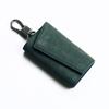 Bolsa Avanzada para Llaves para Hombre de Gran Capacidad Multifuncional para Colgar de la Cintura de Cuero Bolsa para Llaves Simple y Práctica para Llaves de Coche Bolsa para Tarjetas