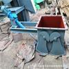 Válvula de arco eletro-hidráulica válvula de gaveta de palato válvula de descarga de mandíbula de ventilador pneumático dividido válvula de descarga de silo de boca quadrada