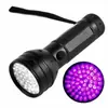Linterna transfronteriza morada de 51 LED, detector de dinero ultravioleta 395UV, lámpara de escorpión, linterna doméstica para orina de mascotas