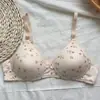 Fabricante de Sujetador Push-Up Cómodo sin Aros de Dos Filas de Broches Delgado Estampado para Ropa Interior Femenina de Comercio Exterior Transfronterizo