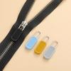 Nueva Cabeza de Cremallera Desmontable sin Herramientas Mochila Escolar Abrigo Ropa Caja de Zapatos Estilo Simple Goma Goma Goma Goma Tirador de Cremallera