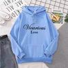 Moda Transfronteriza Otoño e Invierno 2025 Sudadera Versátil de Terciopelo con Capucha Estampada de Moda Talla Grande Look Holgado Adelgazante Top para Mujer