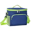 Bolsa Térmica Portátil para Conservar Frescura Tela Oxford Portátil con Hombro para Almuerzo Bolsa de Hielo Bolsa para Lonchera Bolsa para Picnic al Aire Libre Bolsa Portátil de Hielo