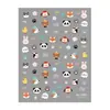 Redanco 5D en Relieve Ins Celebridad de Internet Pegatinas para Uñas Caricatura Concha Luz Gatito Oso Conejo Pegatinas para Uñas Dr2066