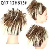 Elásticos de Cabelo Estilo Europeu e Americano Ninho de Galinha, Elásticos Fofos, Coque Desarrumado Fountain, Fibra Sintética, Elásticos de Cabelo Ninho de Galinha Desarrumados Multicor, Atacado de Perucas