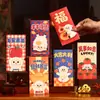 Sobres Rojos de Año Nuevo Pequeños de Buena Fortuna, Creativos Personalizados 2027 Año del Cordero Nuevos Sobres Rojos de Dibujos Animados al por Mayor