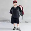 Conjunto de Verano para Niños 2026 Nuevo Modelo para Niños Mayores, Ropa Deportiva Ligera de Manga Corta de Verano para Niños, Elegante Conjunto de Dos Piezas