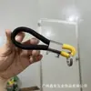 Chaveiro de Metal com Corda Trançada à Mão Criativo Moda Multifuncional Liga de Zinco Pingente de Chaveiro de Carro Fábrica Atacadista