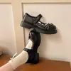 Zapatos Mary Jane de encaje con lazo estilo vintage francés para mujer, nuevos zapatos pequeños de cuero estilo JK japonés otoño 2026