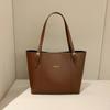 Novo estilo coreano colorblock grande capacidade tote bag mulheres moda de saída portátil casual primavera bolsa feminina bolsa de ombro elegante