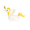 Portavasos Inflable de PVC para Agua Transfronterizo, Unicornio, para Bebidas, Cerveza, Agujero Único, Portavasos, Barra de Hielo, Fiesta en Piscina