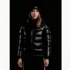 Chamarra de plumón Mengjia Maya con cinta de rayas de colores, de alta gama, para el frío del invierno, cálida, unisex, para pareja, cortavientos, marca de moda