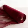 Envio Transfronteiriço de Um Rolo de Tule de Malha Extra Grande para Decoração de Festival e Casamento, Tecido Transparente para Montagem de Festa e Cenário