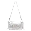Bolsa Transversal de Design Nicho Fashion Simples 2026 Nova Bolsa de Mão Personalizada Feminina Quadrada Pequena Casual Chique Tendência