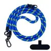 Cuerda de 10 mm de grosor, cordón para funda de teléfono móvil, espaciador, cuerda ajustable para colgar el teléfono móvil, cuerda para correa de cámara, parche para colgar el cuello