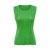 Nueva Serie de PP Primavera y Verano 2026 Moda Ropa de Mujer Sin Mangas Cuello Redondo Chaleco Estilo Clásico Venta Directa de Fábrica