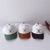 Gorra de Béisbol Simple con Letra Nueva de Verano para Niños Estilo Coreano Bordado Gorra Moderna Fina de Secado Rápido para Viajes de Niños