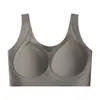 Base Líquida Sem Costura Roupa Íntima Feminina Niacinamida 10A Antibacteriano Com Bojo Fixo Sem Aro Push-up Sutiã Costas Bonitas Menina
