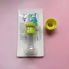 Pajita para agua mineral con adaptador anti-asfixia para niños, herramienta portátil para beber para bebés, universal para botellas y vasos de bebidas de varios tamaños