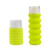 Botellas de Almacenamiento Retráctiles Estilo Abdominal de Silicona, Botellas Plegables de Tamaño de Viaje