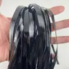 Ribete de Cuero Sintético con Tiras de Fileteado, Tiras Plegadas Prensadas para Accesorios de Ropa, Textiles del Hogar, Disfraces Tradicionales, Tiras Delgadas de Cuero Decorativas