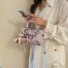 Bolso de Mano de Color Sólido de Moda y Elegante, Nuevo para la Primavera 2026, Versátil, de Gran Capacidad, para Hombro o Cruzado para Mujer