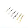 Giro en forma de barril + mosquetón tipo A, Anilla conectora tipo 8 Accesorio pequeño, Accesorio para equipo de pesca tipo A para evitar enredos de la línea