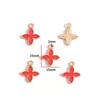 Accesorios de Joyería de Aleación para Hacer Manualidades con Forma de Gota de Aceite Bolsita de Maquillaje para Niñas Accesorios de Tacones Altos Pulsera Pendientes Colgante W507