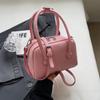All-match Simple Commuter Bolsa de boliche portátil feminina estilo coreano 2024 Nova moda bolsa de ombro de alta qualidade