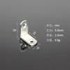 Accesorios de hardware para muebles con código de ángulo recto de acero inoxidable Weitron, soporte de capa de conector fijo, venta al por mayor