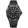 Reloj Binbond de Moda para Hombre Correa de Aleación Anillo Decorativo de Tornillo Octagonal Movimiento de Cuarzo Estilo Caliente de Amazon