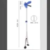 Pinça Dobrável para Lixo em Liga de Alumínio Espessada Pinça Conveniente para Coleta de Lixo Pinças Sanitárias Eletrodomésticos de Limpeza e Higienização