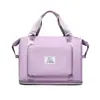 Bolsa tote estilosa para viagens curtas, bolsa de viagem, bolsa de armazenamento de grande capacidade, bolsa de ombro, unissex, para esportes, yoga e fitness