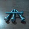 Parafuso autoatarraxante com flange DIN571 direto da fábrica, cabeça sextavada, para madeira, m6 * 50