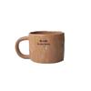 Taza de Café Creativa Amasada a Mano Taza de Cerámica Estilo Ins Personalizada Oficina Boca Ancha Fácil Limpieza Taza de Café