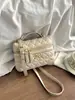 Nova Bolsa Feminina de Comércio Exterior 2026, Pequena Bolsa Caixa Acolchoada Estilo Chanel, Bolsa Quadrada Pequena Versátil na Moda para Ombro e Transversal, Tendência