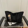Bolsa de Trabalho Retro 2025 Casual Estampa de Leopardo Retro Superfície Macia Bolsa Tote de Ombro Bolsa de Ombro Grande Capacidade Moda