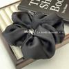 Banda para el cabello de tejido elegante con textura de estilo coreano, banda para el cabello retro simple, banda de goma de color sólido, bola para atar, tocado con flores