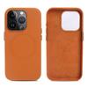 Funda de Cobertura Total para Apple 16pro Max iPhone 15/14 Funda Magnética magsafe de Cuero