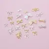 Joyería de Uñas de Lazo de Aleación Nueva Transfronteriza DIY Usar Armadura Hueca Accesorios Pequeños Joyería de Diamantes para Uñas