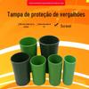 Atacado alongado capa de proteção de vergalhão de aço plástico rosca reta vergalhão cabeça de arame capa de proteção plugue arame de vergalhão