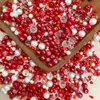 Cuentas Mixtas de Perla de Imitación de Vidrio al por Mayor Personalizadas Vendidas por Libra, Cuentas Sueltas de Vidrio para Pulseras y Collares Hechos a Mano DIY Materiales