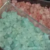 [Estrellas pentagonales con lámina de oro espolvoreada] acrílico esmerilado cuentas sueltas material para pulsera hecha a mano DIY cadena de teléfono móvil