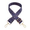 Nova cor transferência de calor flor alça de ombro larga bolsa acessórios alça decorativa ombro crossbody retro alça longa fronteira cruzada