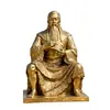 Escultura de Figura de Bronze Personalizada Confúcio Estátua de Celebridade Histórica Escultura de Bronze de Campus Tema Vermelho Exército Vermelho Escultura de Bronze Folclórica